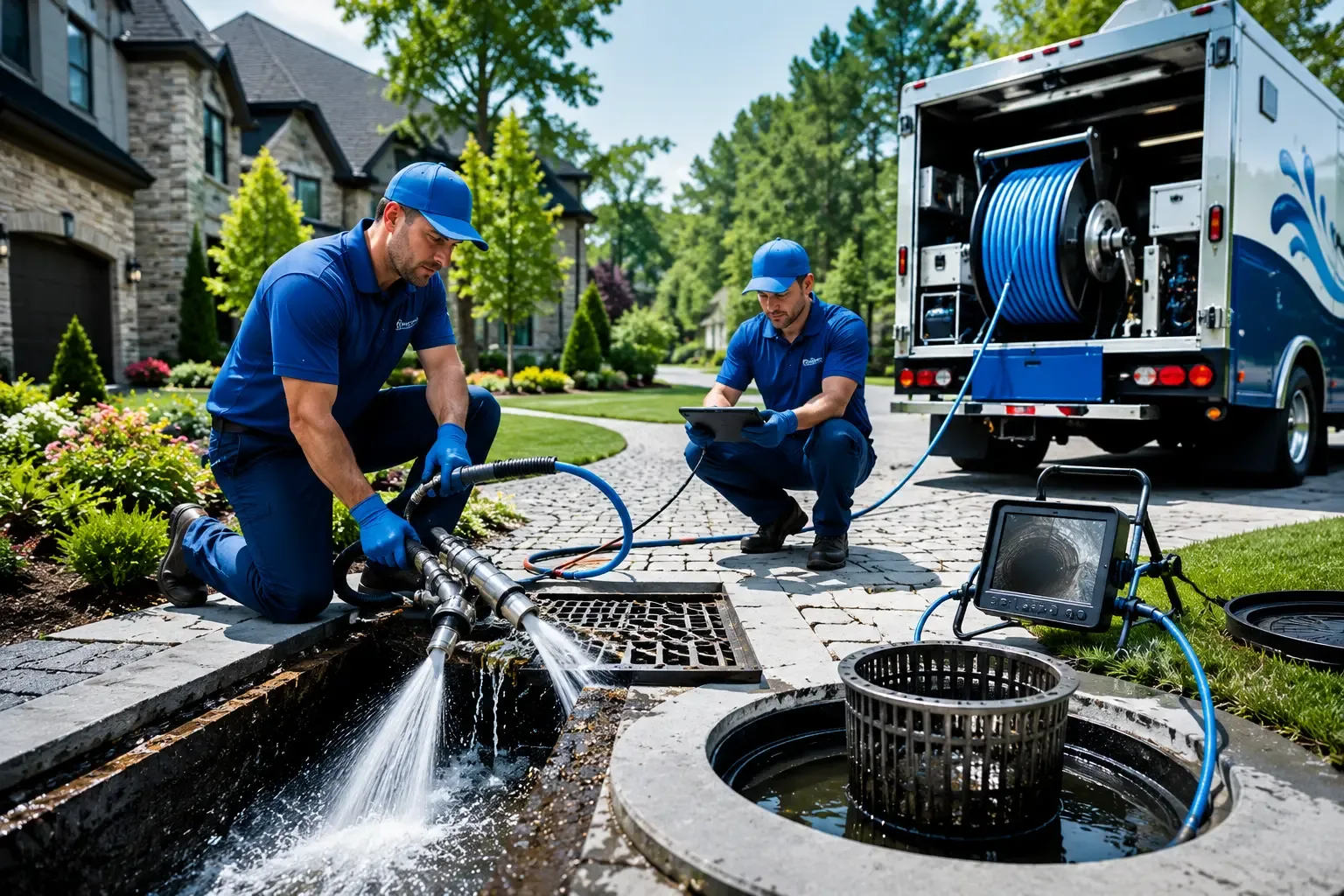 Local outdoor drain cleaning professionals in Orange Cove, CA
