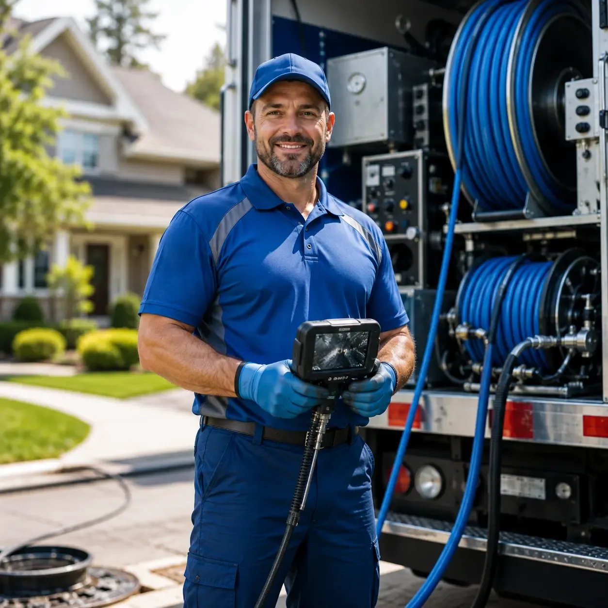 Local outdoor drain cleaning specialists in Orange Cove, CA